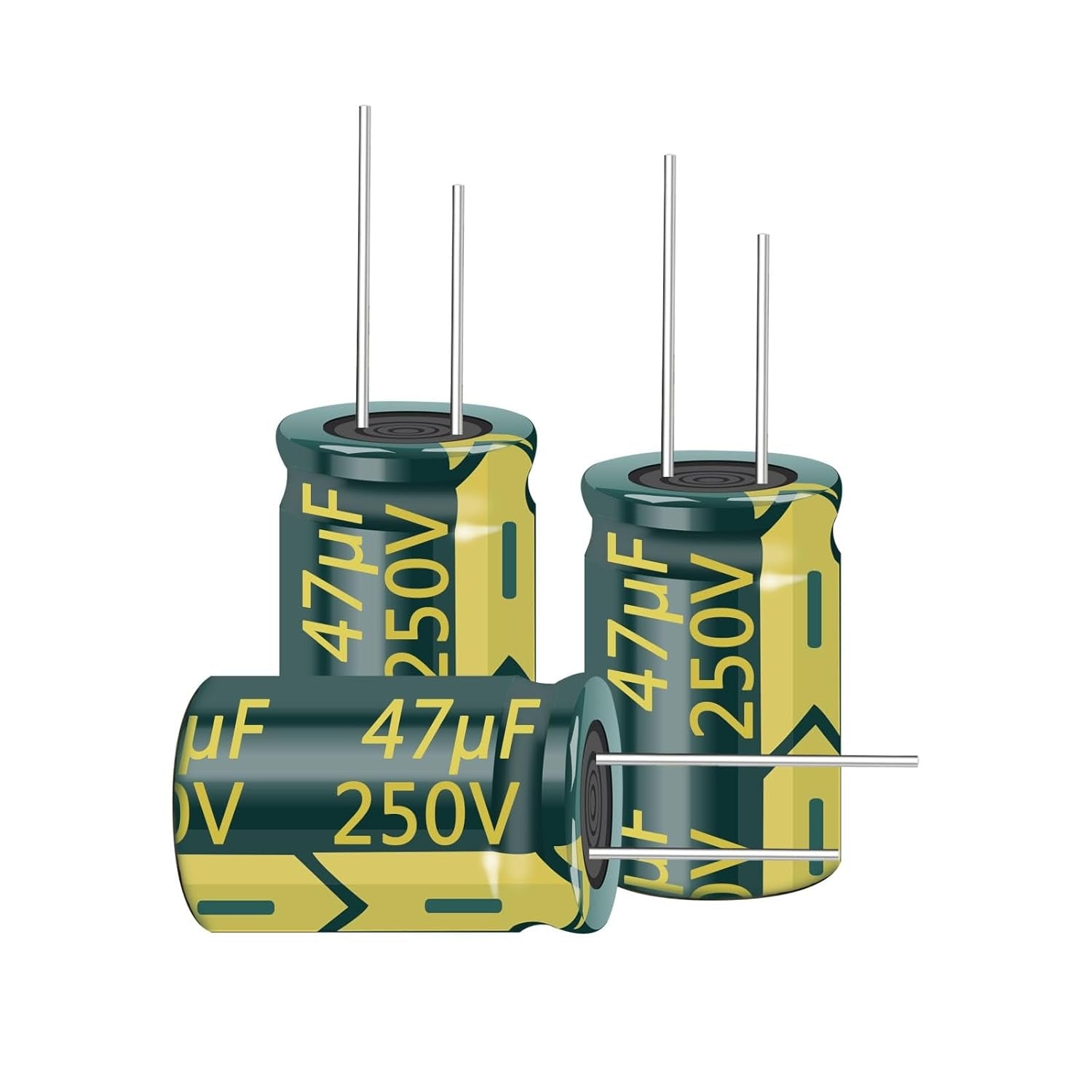 Condensateur électrolytique 47 µF 250 V