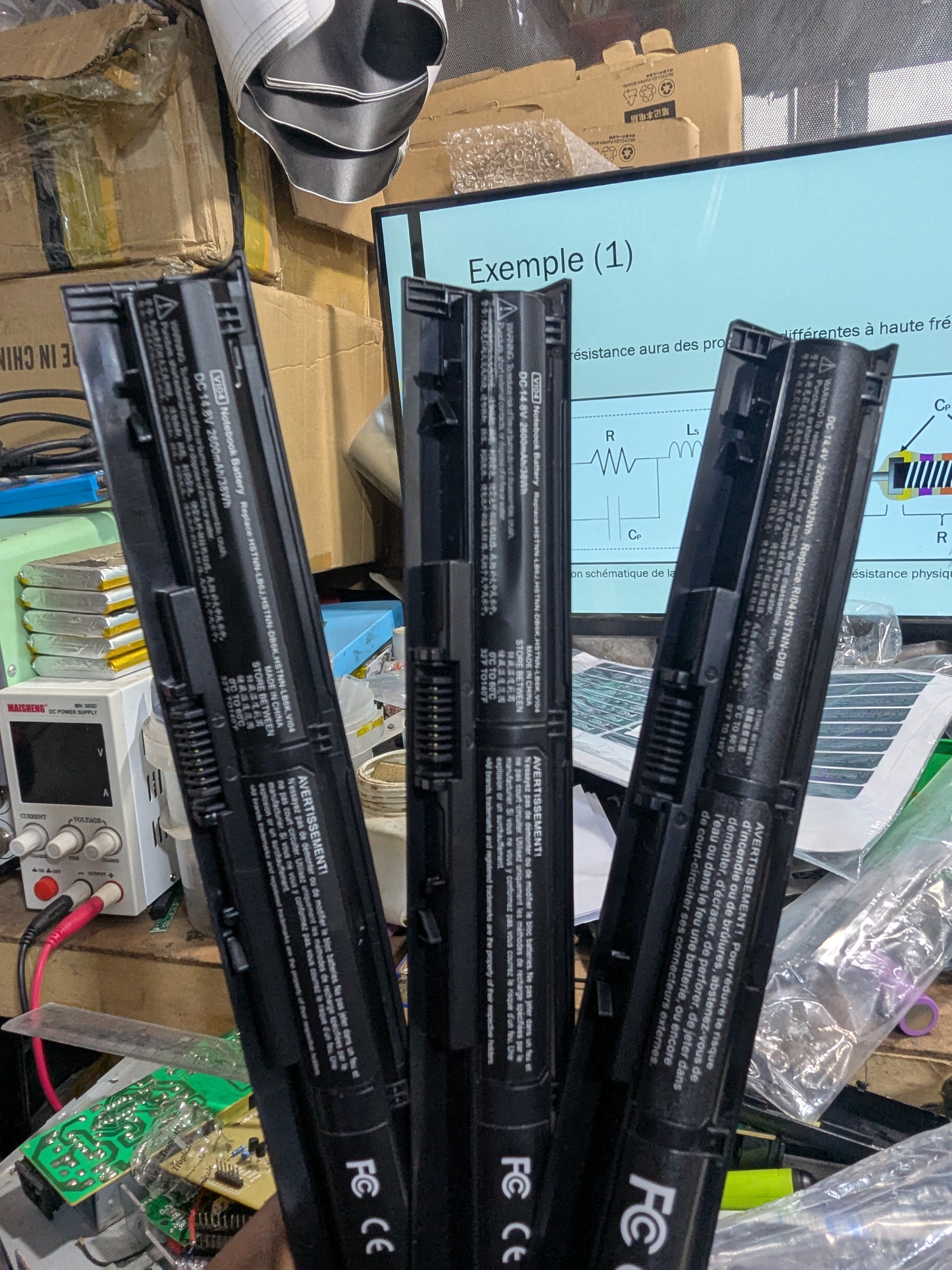 BATTERIE VI04, RI04, KI04